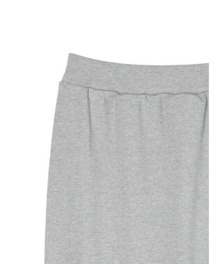 CRAFT STANDARD BOUTIQUE リブロングスカート Light Gray Mixture