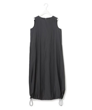 ICB L 【洗える】 ハイマルチメモリータフタ ワンピース チャコール系