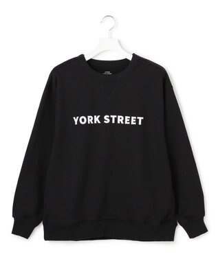 J.PRESS YORK STREET 【UNISEX】裏毛ベーシックロゴ スウェット