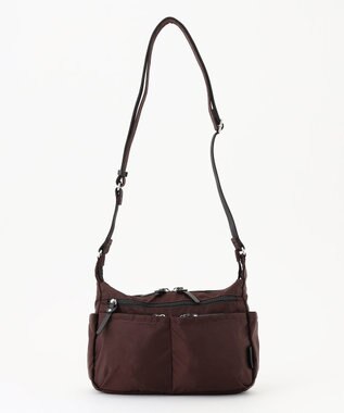 Y'SACCS トリプルポケットベーシックショルダー ワイン