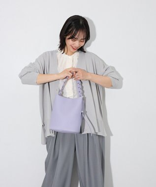 Green Parks ここちニットＶネックカーディガン Gray