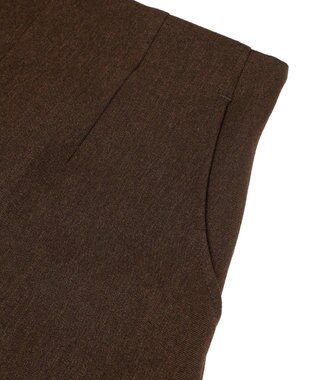 earth music&ecology バックレースアップショートパンツ Brown