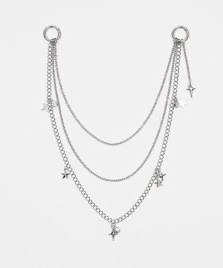 WEGO LパールMIXチャームウォレットチェーン 柄1