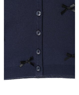 Green Parks ・ＡＮＤ　ＳＥＡＲＣＨ　メニーリボンカーディガン Navy