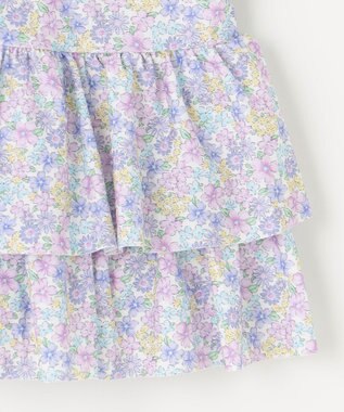 ANY KIDS 総柄 フリル ワンピース 水着 小花柄