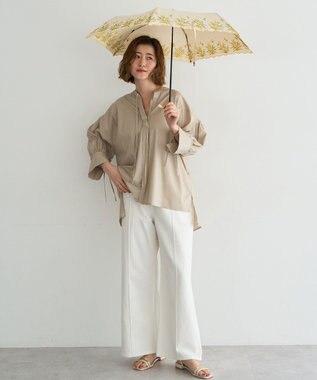 YECCA VECCA 【because】ミモザ刺繍ミニ Ivory
