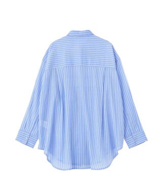 Green Parks 長袖ボイルシャツ Stripe