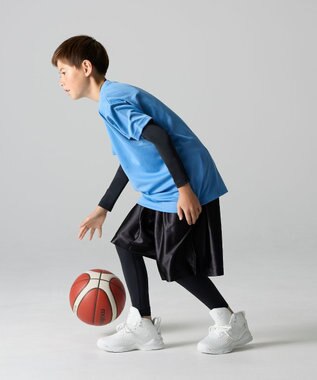BEAMS SCHOOL 長袖クルースポーツインナー ブラック