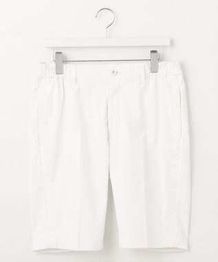 23区GOLF 【MEN】【防透/撥水ストレッチ】スケトラドビー ハーフパンツ ホワイト系