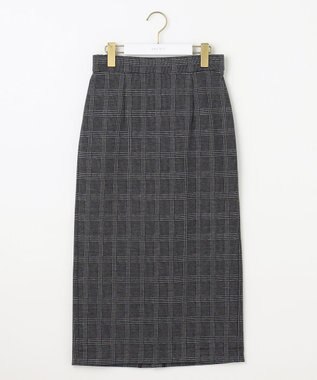 ANY SIS 【WEB・一部店舗限定】カットジャカードペプラム セットアップ ブラック系3