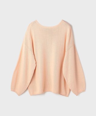 GRACE CONTINENTAL ルーズニットトップ ピンク