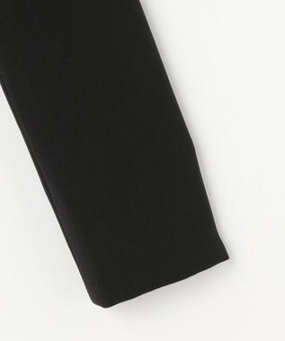 組曲 NOIR 【ストレッチ/オールシーズン対応】ペプラムミニグログラン ジャケット＋ワンピース ブラック系