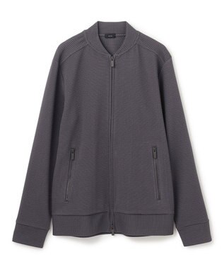 JOSEPH HOMME 【LEON 掲載】＜オリジナル素材＞ ライトタックジャージー ジップアップブルゾン グレー系
