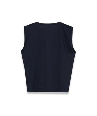 JOSEPH 【WEB&OUTLET限定・洗える】シアーコットンジャージー　ノースリーブ Navy
