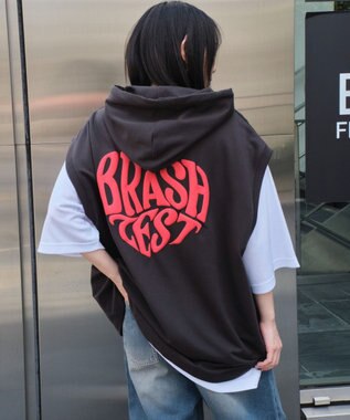 WEGO 【ユニセックス着用ITEM/2点SET】パーカーアンサンブルT（SS） スミクロ