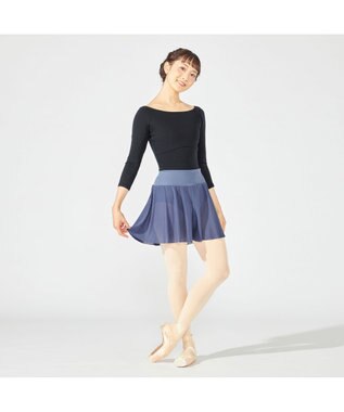 Chacott キュロットスカート ブルー