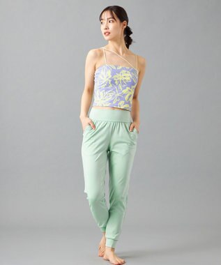 Chacott Chacott BALANCE Playful フラワーブラトップ グレープリント