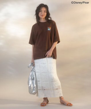 Green Parks トイストーリー／バックプリントＴシャツ Brown
