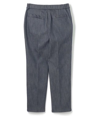 TOCCA 【洗える】SCALLOP DENIM パンツ デニム風