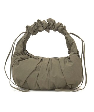 LA BAGAGERIE 【maison vert】 【軽量/多収納】ギャザーワンショルダー　Small カーキ