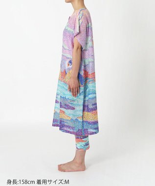 tsumori chisato SLEEP ツモリチサト パジャマ 3分袖 半袖 7分丈 ルームウェア レディース UDT162 /ワコール パープル