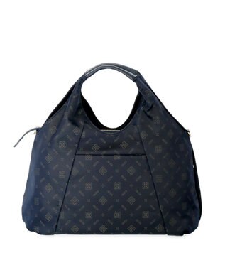 IBIZA ロゴナイロン　2WAYバッグ ピンクベージュ