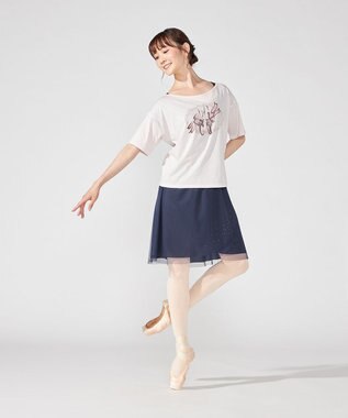 Chacott スカート ネイビー