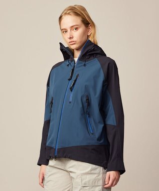 JOSEPH ABBOUD MOUNTAIN 【ストレッチ/撥水/防水素材/イタリア素材/ライナードッキング対応】マウンテンシェル パーカー ネイビー系7