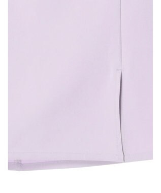 Green Parks 〈選べるきれシル〉Ｉラインミディ丈スカート Lavender