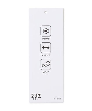 23区GOLF 【WOMEN】【接触冷感/UVケア/ストレッチ】キュロット ブラック系