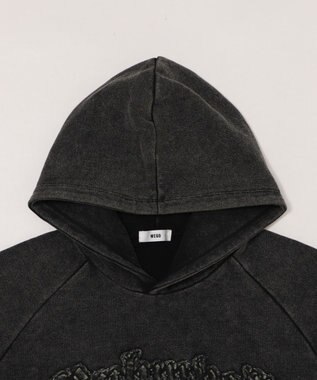 WEGO ショートグラフィックプルパーカー ブラックその他