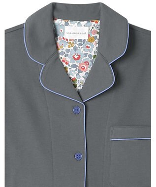 une nana cool 【綿100％】やわらかバズインレーパジャマ MADE WITH LIBERTY FABRIC GR