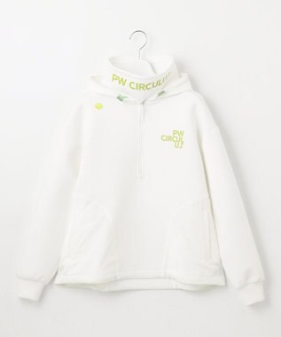 PW CIRCULUS 【WOMEN】NEW ダンボール デタッチャブルフーディー ホワイト系