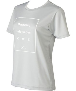 CW-X 【UNISEX】 アウター Tシャツ 半袖 DLR125 /ワコール グレー
