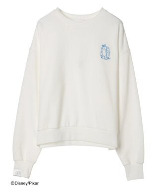 Green Parks モンスターズ・インク／ワンポイント裏毛スウェット Blue