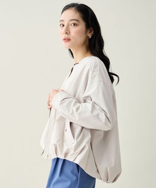 ANY 撥水バルーンブルゾン エクリュ