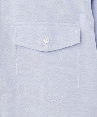 J.PRESS MEN 【KING SIZE】【定番】 アービング シャツ / ボタンダウン サックスブルー系