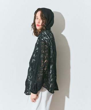 GRACE CONTINENTAL コードレースフーディ ブラック