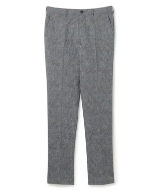 JOSEPH HOMME 新柄【洗える/ストレッチ/シワになりにくい/セットアップ対応可】クールドッツストレッチ テーパードパンツ / CITY ライトグレー系