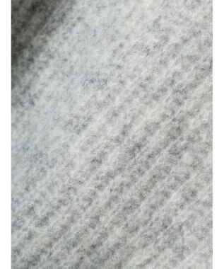 earth music&ecology フワフワＭＩＸハイネックショートニット Light Gray