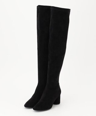 マガジン掲載 22 5cm 24 5cm ストレッチフェイクスウェード ロングブーツ Kj44 組曲 ファッション通販 公式通販 オンワード クローゼット