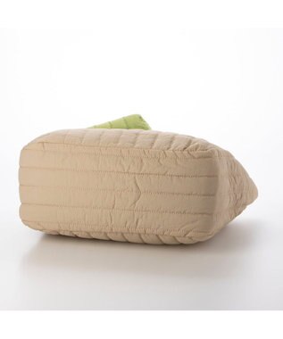 UNBILLION 【テレビ ドラマ着用アイテム】カシュカシュ cachecache / 親子キルティング刺繍トートバッグ ベージュ