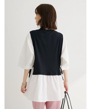 Green Parks テレコドッキングチュニック Off White