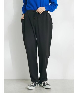 CRAFT STANDARD BOUTIQUE ストレッチカラーイージーパンツ Black