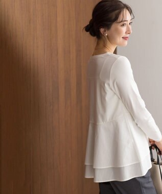  シャツコンビティアード ロングＴシャツ