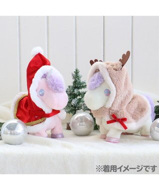 Mother garden とことこお散歩シリーズ わんちゃん ・ユニコーン・ねこちゃん用 お洋服 《サンタクロース /トナカイ ケープ》単品 サンタクロース