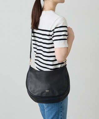 russet 2WAYショルダーバッグ【ソフトレザー】(CE-1447) Black