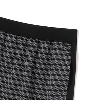 ZERO HALLIBURTON 【セットアップ可能】 モノグラム柄 ニットスカート ZHG-W5A4f 85141 ブラック