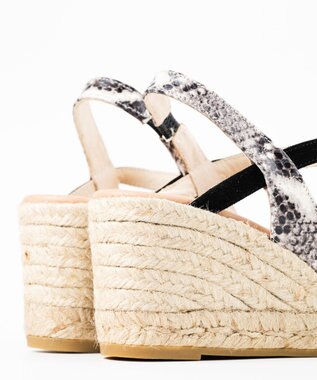 gaimo 【GAIMO/ガイモ】バイカラーヒールサンダル/GAEL-RS パイソン