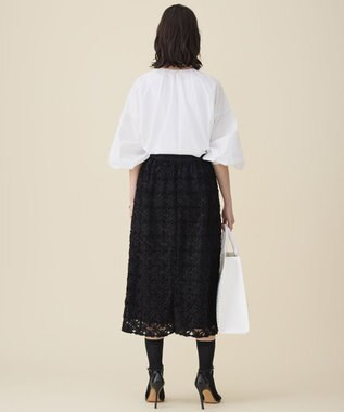 自由区 L ボリュームスリーブ ブラウス オフ